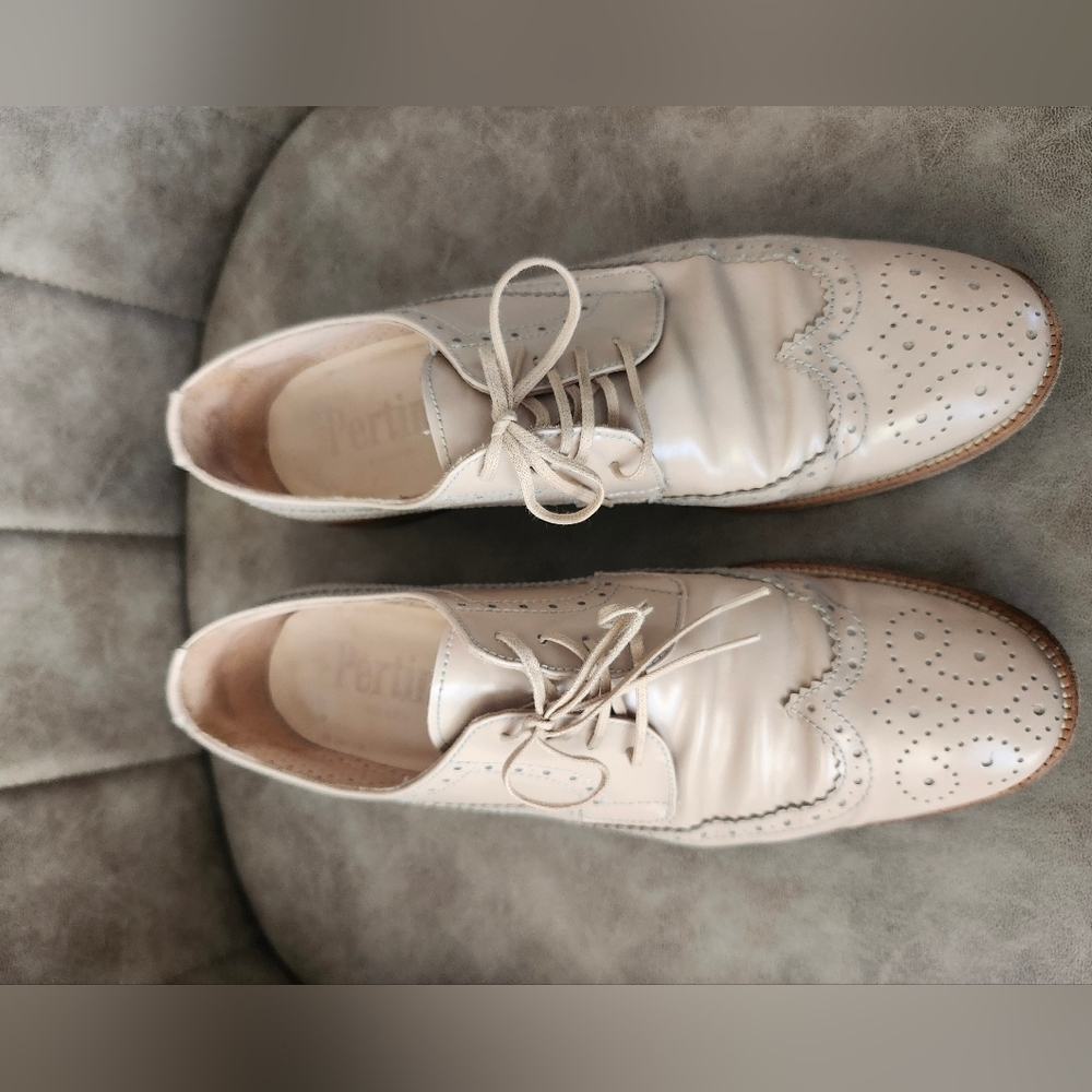 Pertini Leather Lace Up Shoes - Picture 2 of 13